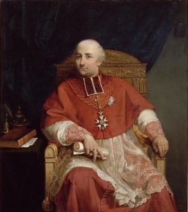 Jules Pasqualini, Portrait du Cardinal Fesch. Ajaccio, Musée Fesch