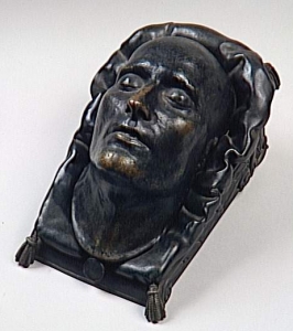 Masque mortuaire de Napoléon Ier. Ajaccio, Musée Fesch