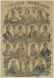 Prints of the Bonaparte family. Ajaccio, Maison Bonaparte