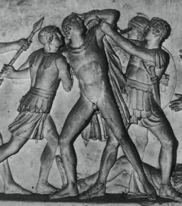 Ferdinando Fontana, Morte di Clito. Carrara, Accademia di Belle Arti