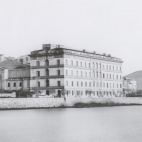 Ajaccio, Palazzo Fesch in a nineteenth–century photograph