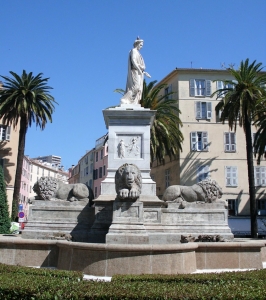 Monument to Napoleon as First Consul Ajaccio, place Foch