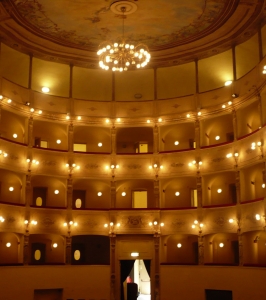 Sarzana (La Spezia), Teatro Impavidi, palchetti