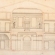 L’Hôtel de ville of Ajaccio in a drawing kept in the National Archives in Paris