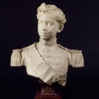 Jean–Baptiste Carpeaux, Buste du Prince Impérial. Ajaccio, Musée Fesch