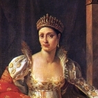 Marie–Guillemine Benoist, Portrait of &EACUTE;lisa Bonaparte. Lucca, National Museum of Palazzo Mansi